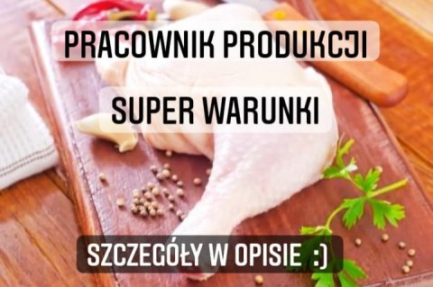 Pracownik produkcji- świetne warunki (oferta bez języka)