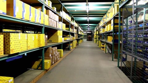 Orderpicker z językiem angielskim