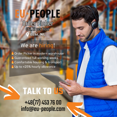 PRACA JAKO ORDER PICKER