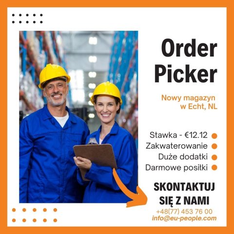 PRACA JAKO ORDER PICKER