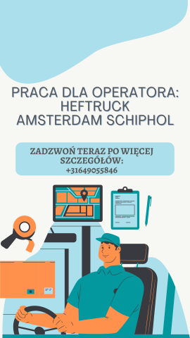 Operator wózka Heftruck