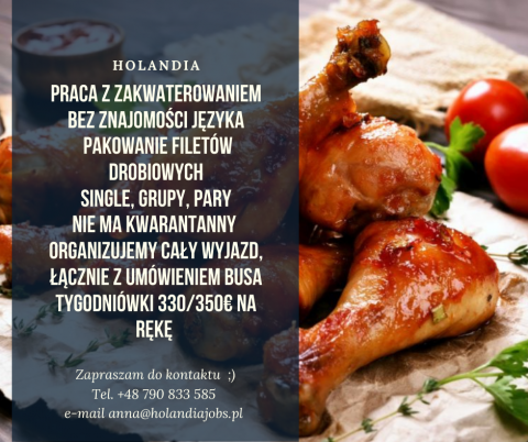 Praca na produkcji ok. 350€ tyg. PARY/ GRUPY MILE WIDZIANE