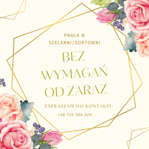 SZKLARNIE/SORTOWNIE