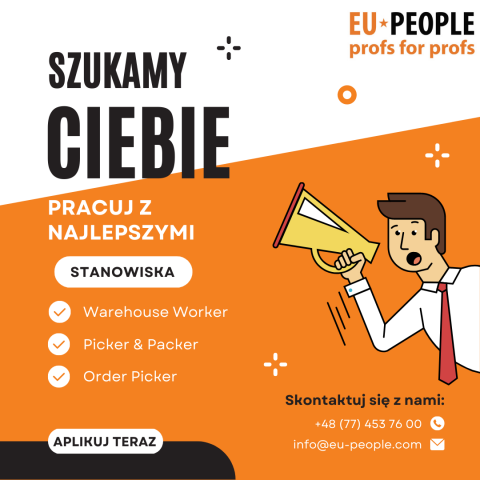 PRACOWNIK PORZĄDKOWY NA MAGAZYNIE