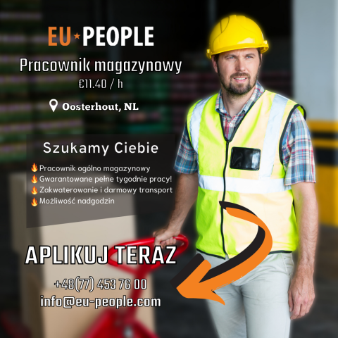 Pracownik magazynowy, Oosterhout