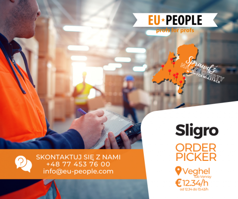 Komisjonowanie zamówień (Order Picker), Veghel