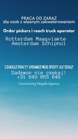 Reachtruck operator